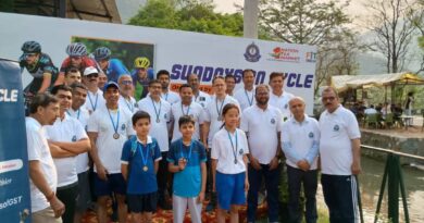सीजीएसटी आयुक्तालय, देहरादून द्वारा फिट इंडिया कैम्पेन के समन्वय में रविवार को एक साइकिल मैराथन का किया गया आयोजन