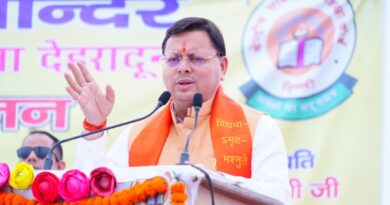 मुख्यमंत्री पुष्कर सिंह धामी ने सरस्वती विद्या मन्दिर, मांडूवाला में छात्रावास शिलान्यास कार्यक्रम में किया प्रतिभाग