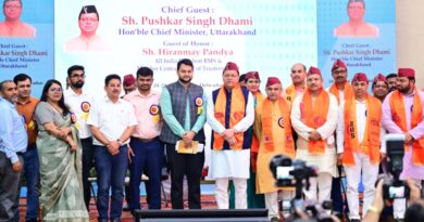 मुख्यमंत्री पुष्कर सिंह धामी ने ‘ऑल इण्डिया ऑइल सैक्टर मीट’ कार्यक्रम में किया प्रतिभाग