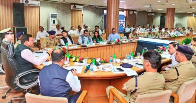 मुख्य सचिव आनंद बर्द्धन ने दिए रियल टाइम कोऑर्डिनेशन और आधुनिक तकनीक के उपयोग के निर्देश