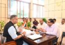 मसूरी विधानसभा क्षेत्र में सिंचाई विभाग की योजनाओं की समीक्षा करते कैबिनेट मंत्री गणेश जोशी