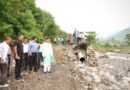 महाराज ने भारी वर्षा, भूस्खलन से प्रभावित क्षेत्रों का किया स्थलीय निरीक्षण