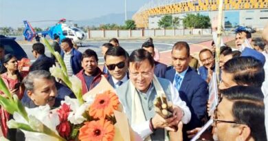 सीएम धामी एक दिवसीय दौरे पर हल्द्वानी पहुंचे, उत्तराखंड में 10,000 एकड़ से अधिक सरकारी भूमि कराई गई मुक्त