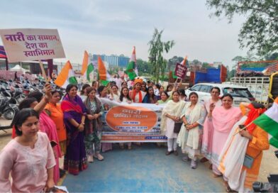 नारी शक्ति अधिनियम के समर्थन में भाजपा का जागरूकता अभियान
