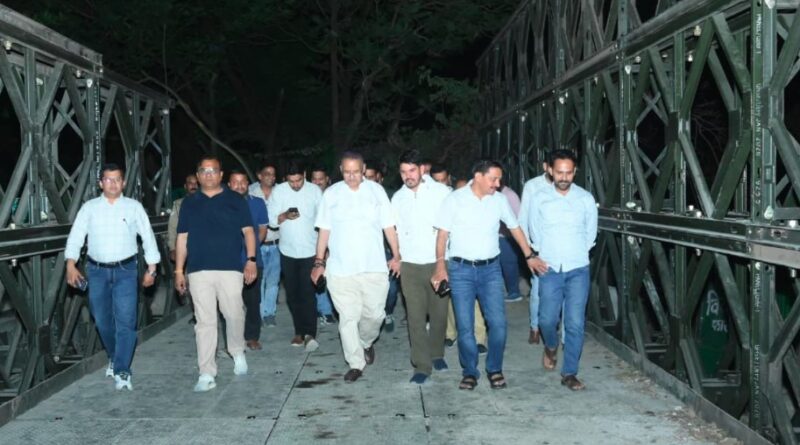 मसूरी-देहरादून मार्ग पर निर्मित वैली ब्रिज जनता को समर्पित, कैबिनेट मंत्री गणेश जोशी ने किया उद्घाटन