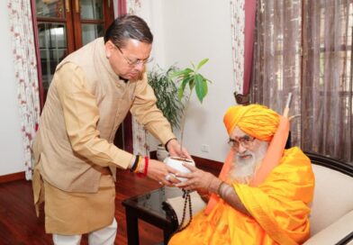 सीएम धामी से केदारनाथ धाम के रावल भीमाशंकर लिंग ने की शिष्टाचार भेंट, चारधाम यात्रा का लिया फीडबैक