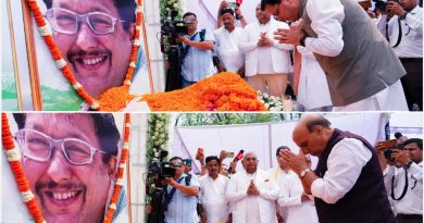 केंद्रीय रक्षामंत्री राजनाथ सिंह और सीएम धामी ने जसपाल राणा को दी श्रद्धांजलि