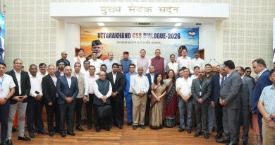 उत्तराखंड सीएसआर डायलॉग’ कार्यक्रम में उद्योग जगत के प्रतिनिधियों के साथ किया संवाद